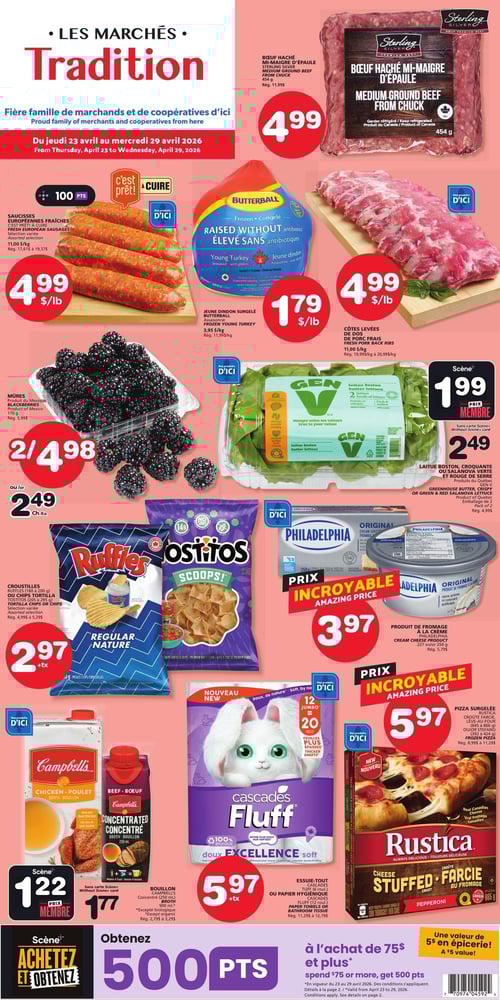 Circulaire Les Marchés Tradition - Page 1