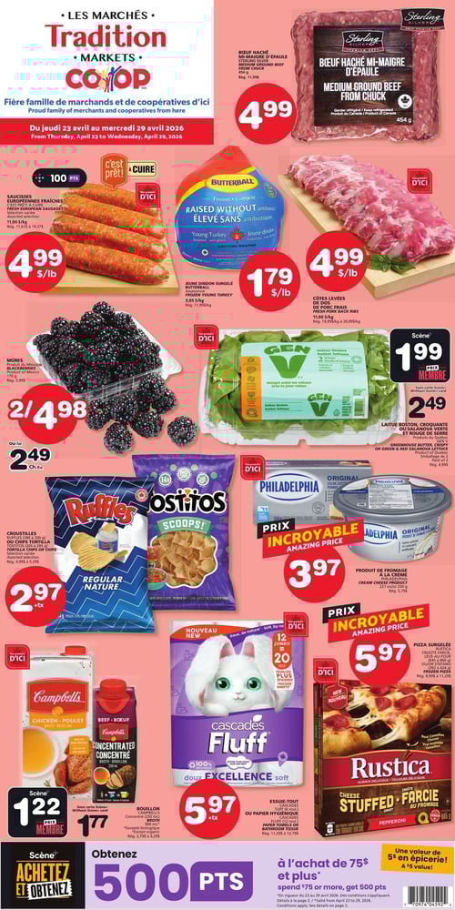 Circulaire Les Marchés Tradition - Nouveau-Brunswick - Page 1