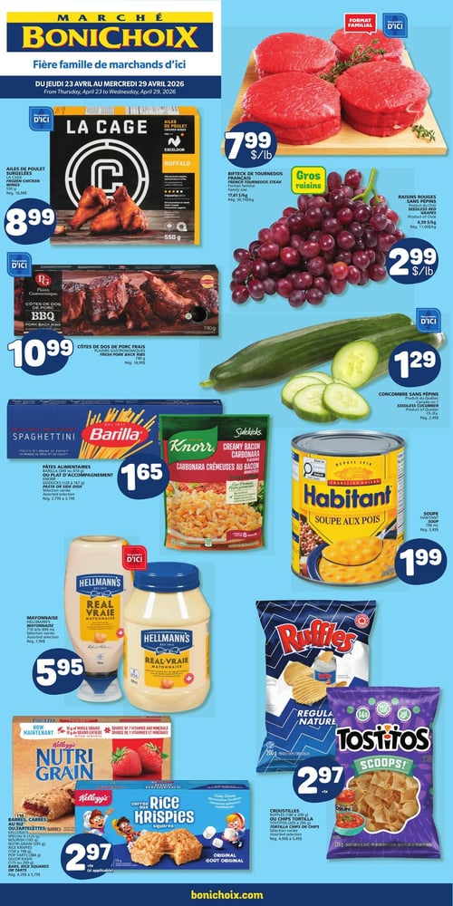 Circulaire Marché Bonichoix - Page 1