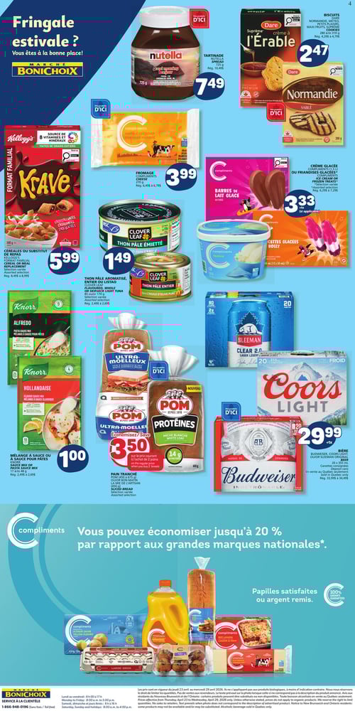 Circulaire Marché Bonichoix - Page 2