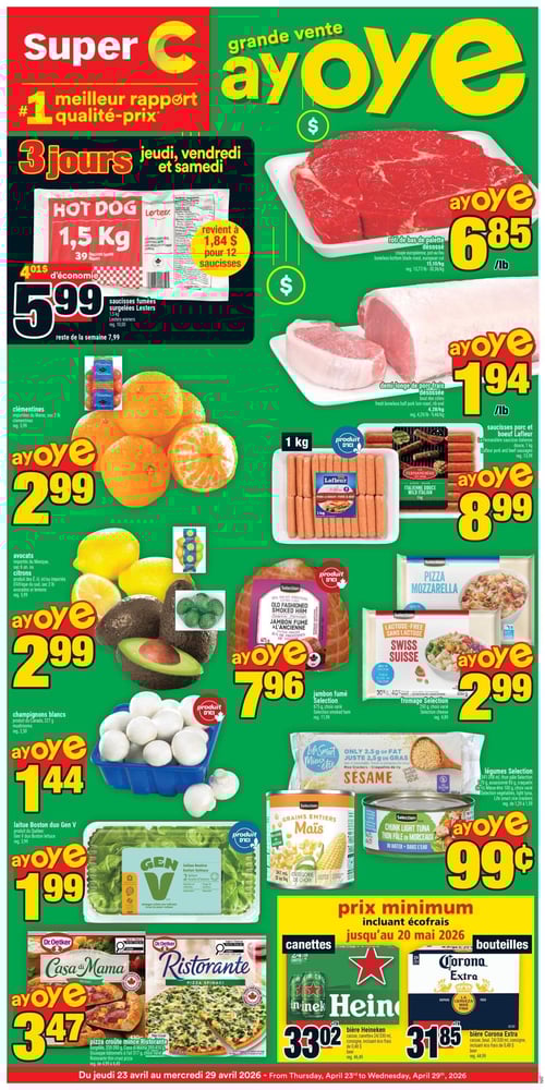 Circulaire Super C - Page 1