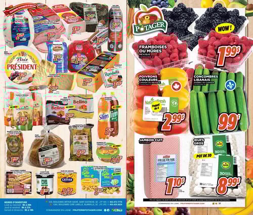 Circulaire Fruiterie Potager Saint-Eustache / Blainville - Page 1