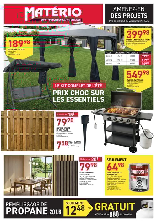 Circulaire Matério - Page 1