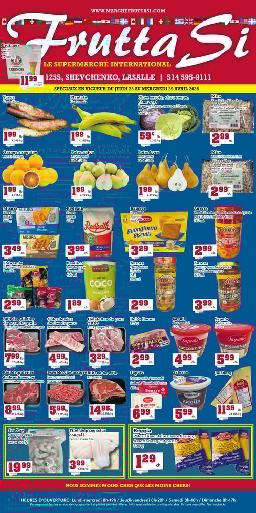 Circulaire Marché Frutta Si - Page 1