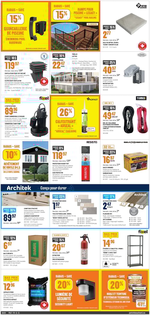 Circulaire Potvin & Bouchard - Page 2