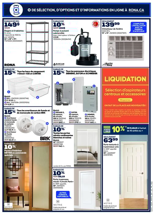 Circulaire Rona - Page 16