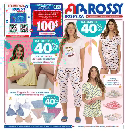 Circulaire Rossy - Page 1