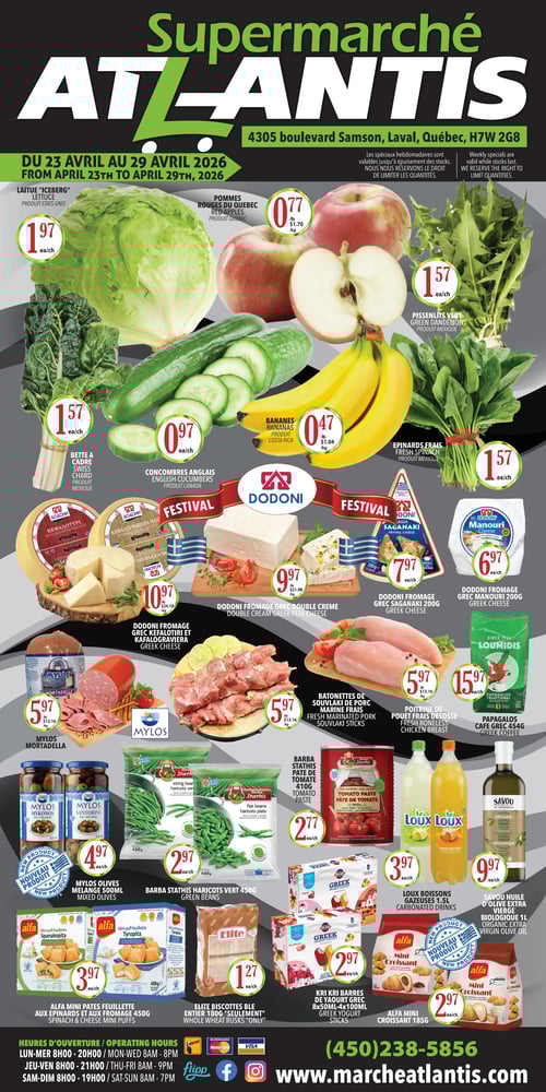 Circulaire Supermarché Atlantis - Page 1