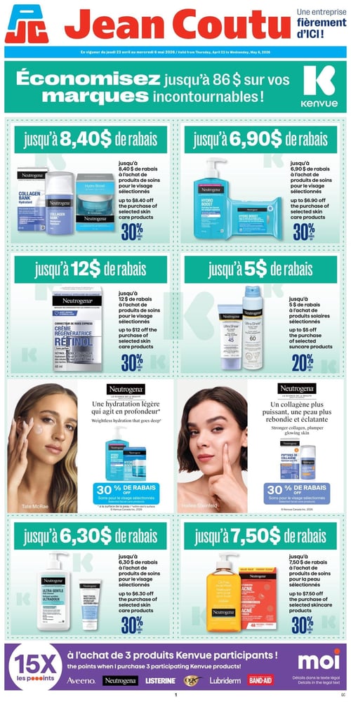 Circulaire Jean Coutu - Économisez plus - Page 1