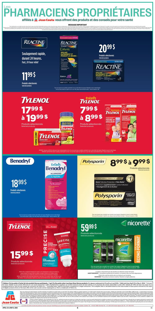 Circulaire Jean Coutu - Économisez plus - Page 4