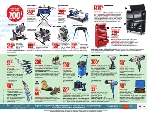 Circulaire Canadian Tire - Page 34