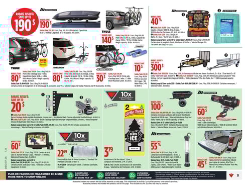 Circulaire Canadian Tire - Page 36