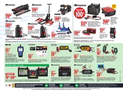 Circulaire Canadian Tire - Page 40