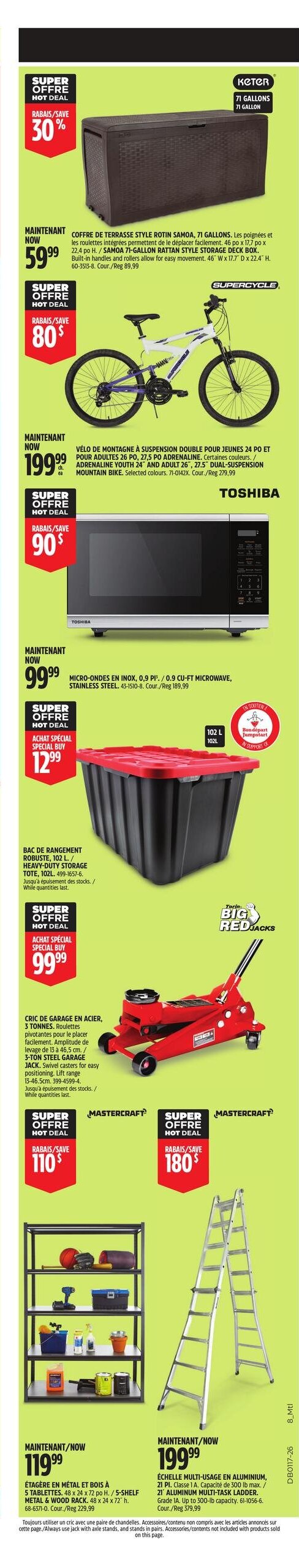 Circulaire Canadian Tire - Grand solde rouge - Page 4
