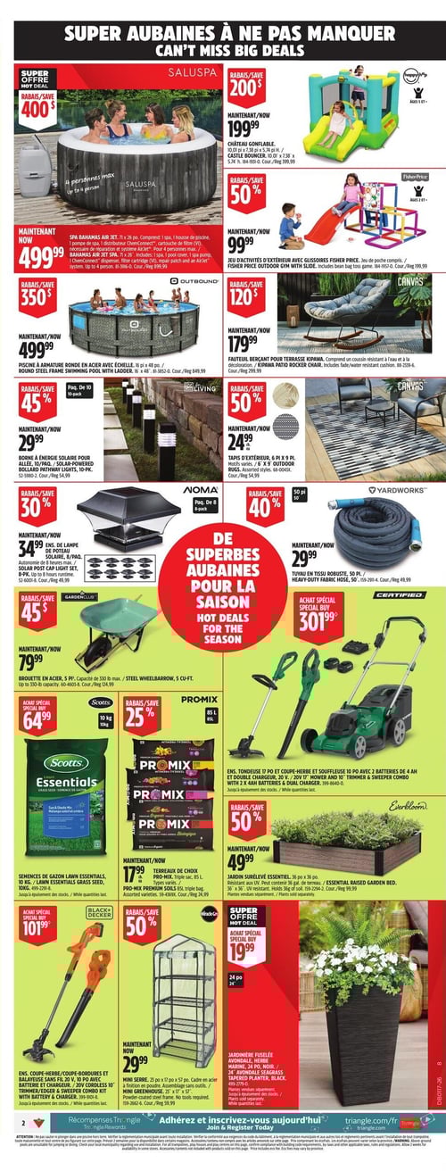 Circulaire Canadian Tire - Grand solde rouge - Page 5