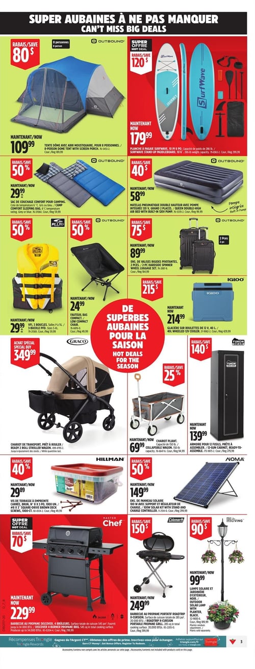 Circulaire Canadian Tire - Grand solde rouge - Page 7