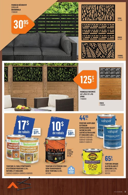 Circulaire Canac - Page 17