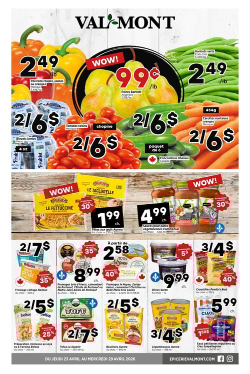 Circulaire Val-Mont - Page 1