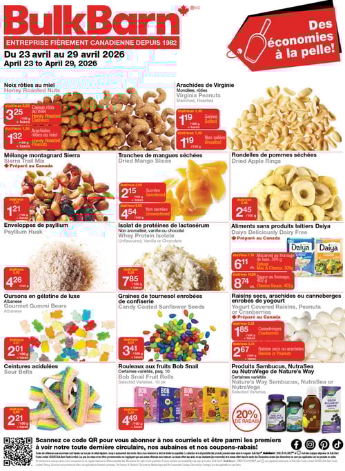 Circulaire Bulk Barn - Page 1