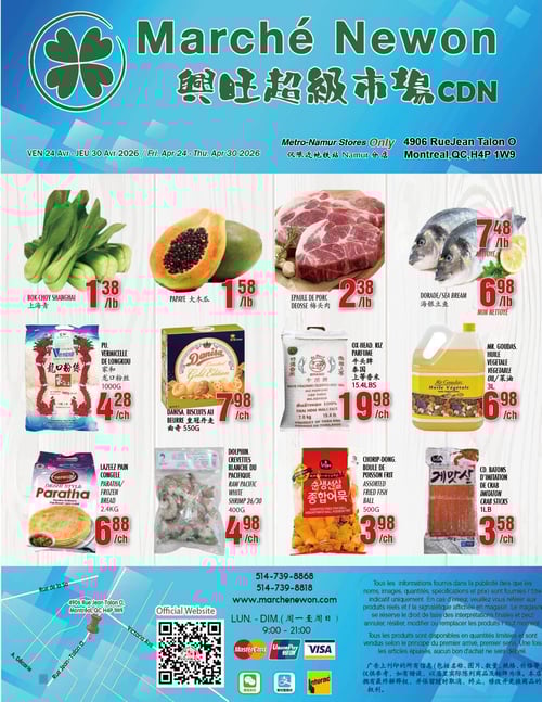 Circulaire Marché Newon Jean Talon - Page 1