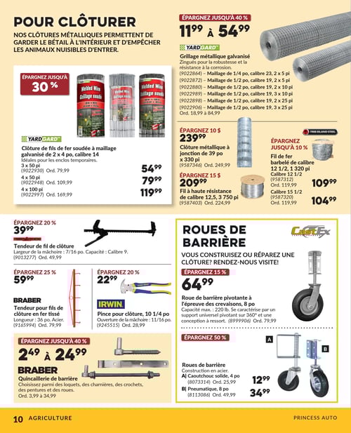 Circulaire Princess Auto - Grandissons ensemble - Page 10