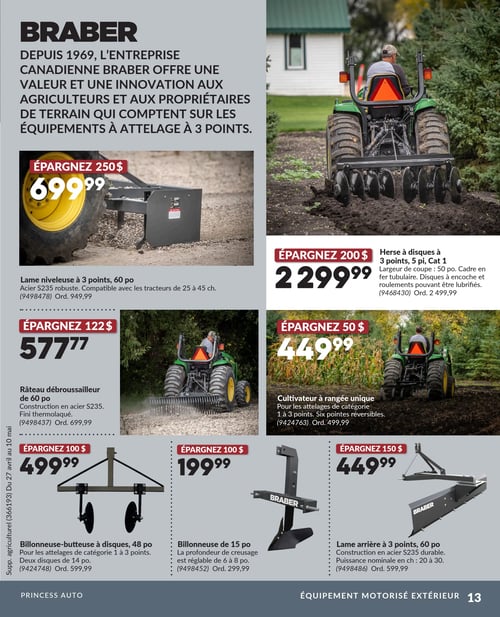 Circulaire Princess Auto - Grandissons ensemble - Page 13