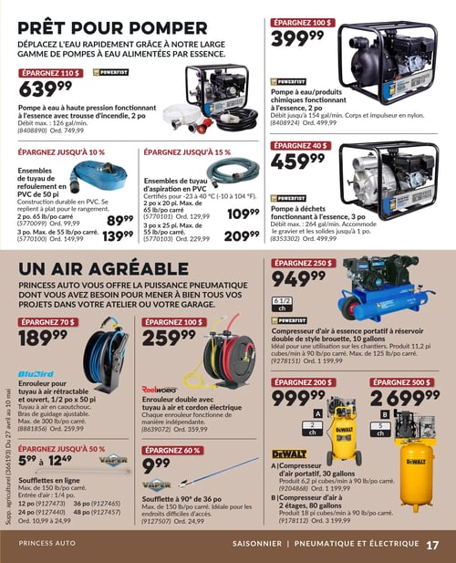 Circulaire Princess Auto - Grandissons ensemble - Page 17