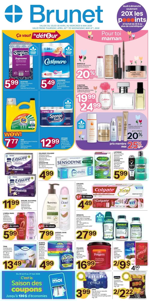 Circulaire Brunet - Page 1