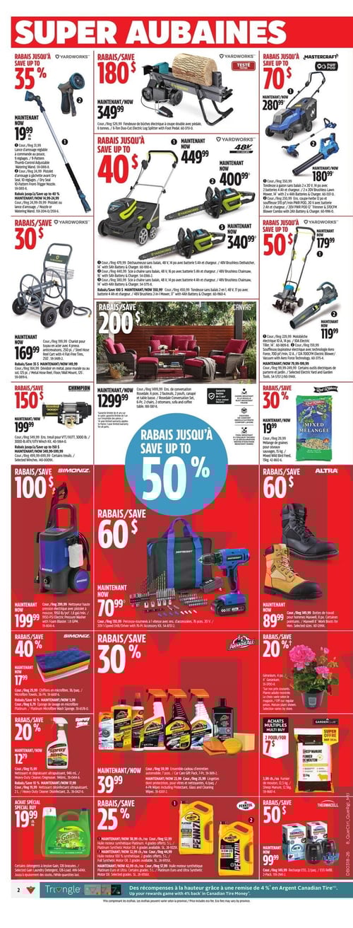Circulaire Canadian Tire - Page 2