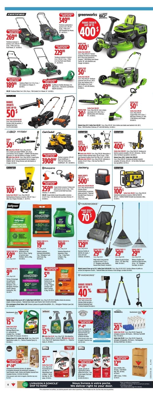 Circulaire Canadian Tire - Page 6