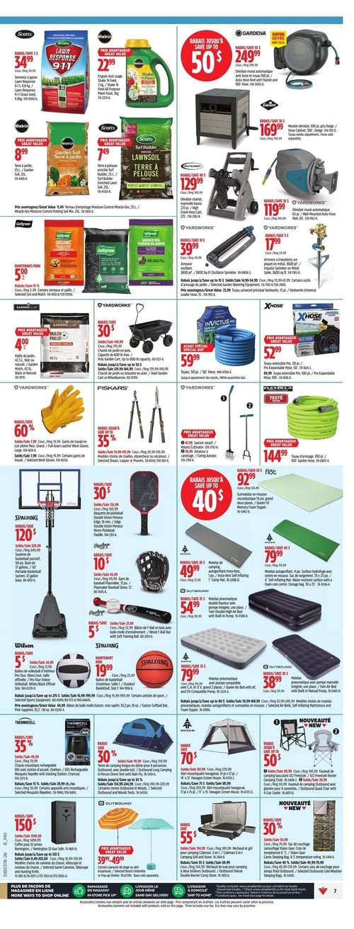 Circulaire Canadian Tire - Page 7