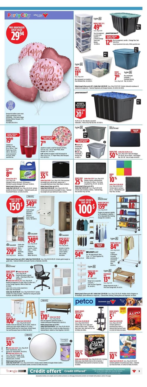 Circulaire Canadian Tire - Page 9