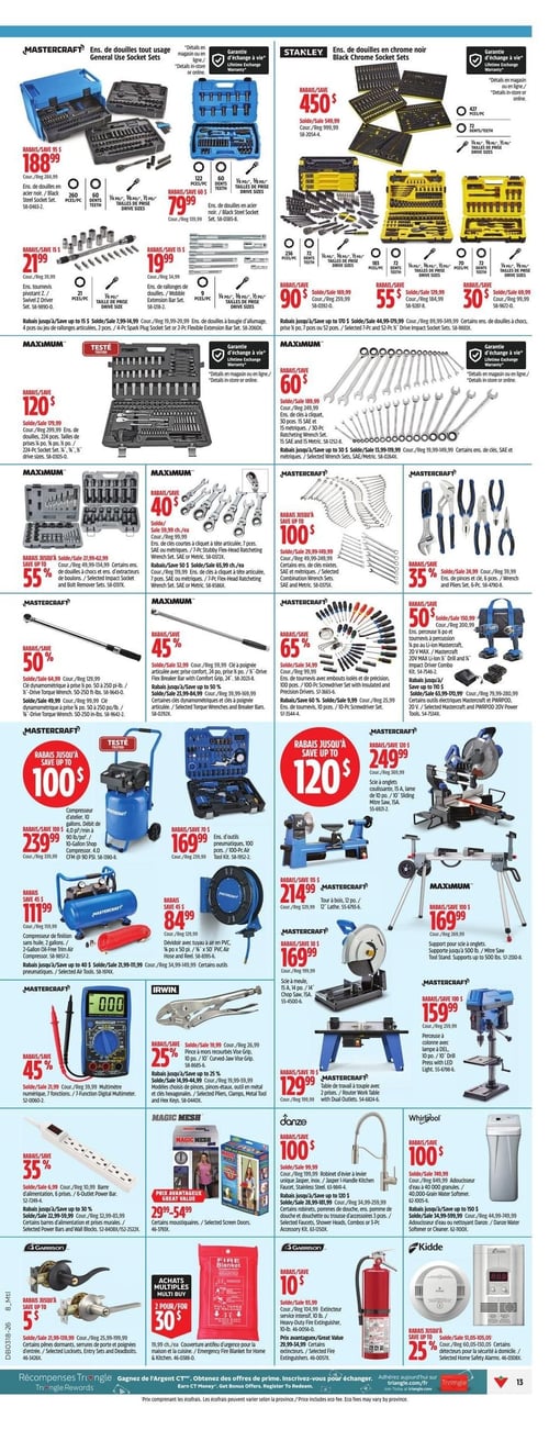 Circulaire Canadian Tire - Page 13