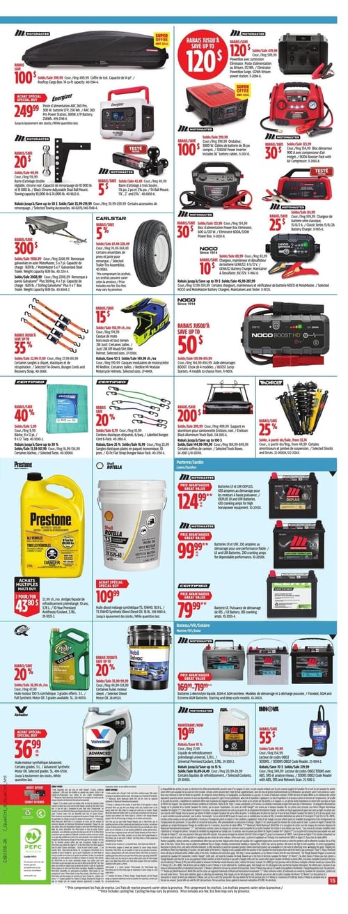 Circulaire Canadian Tire - Page 15