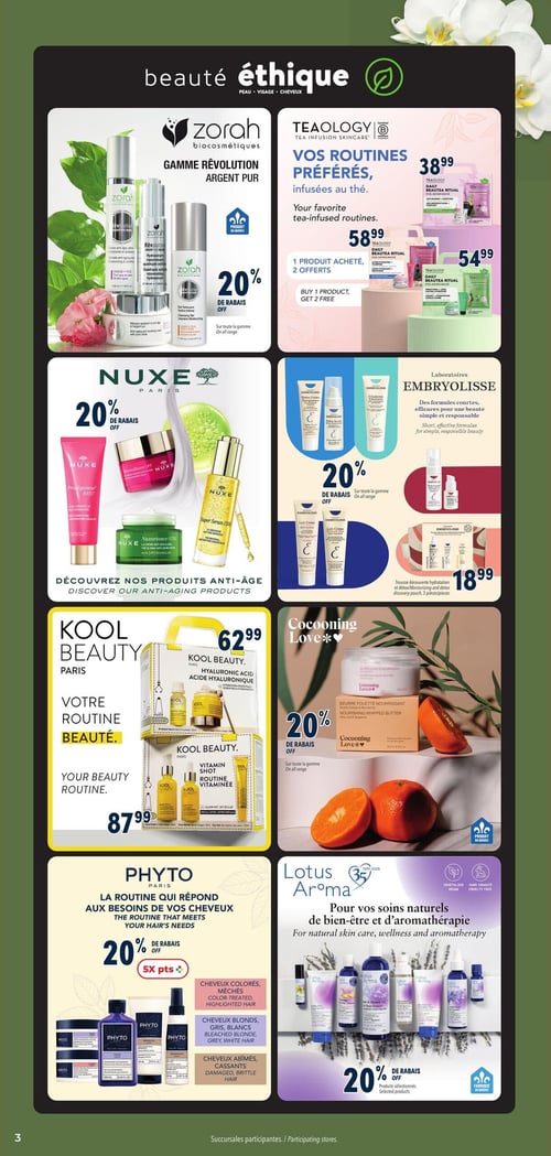 Circulaire Familiprix - Tendances Beauté Printemps 2026 - Page 3