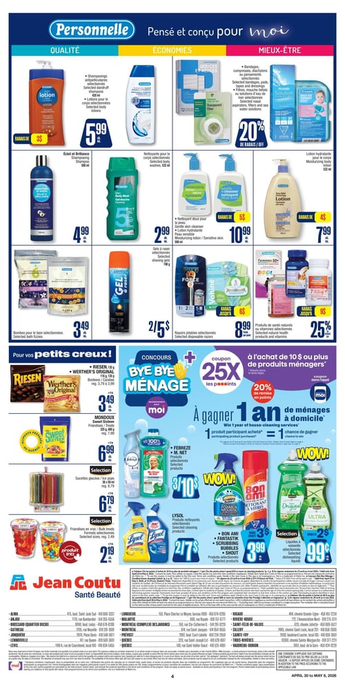 Circulaire Jean Coutu - Santé Beauté - Page 4
