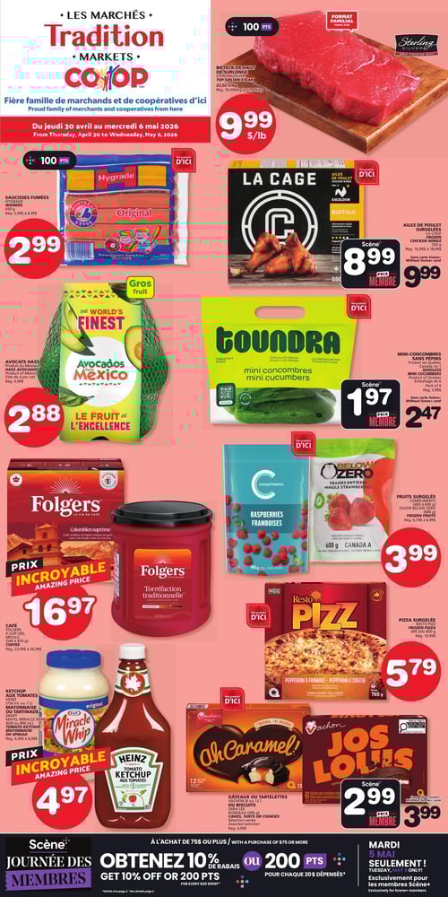 Circulaire Les Marchés Tradition - Nouveau-Brunswick - Page 1