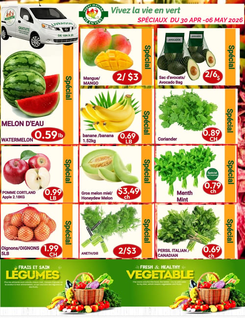 Circulaire Marché Vie en Vert - Page 1