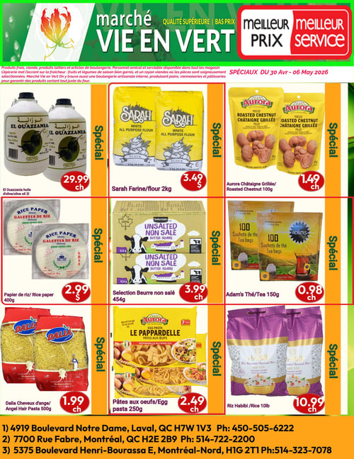 Circulaire Marché Vie en Vert - Page 3