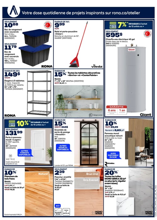 Circulaire Rona - Page 17