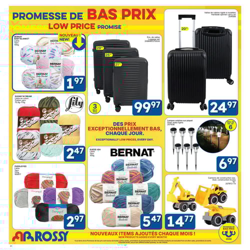Circulaire Rossy - Promesse de bas prix - Page 12