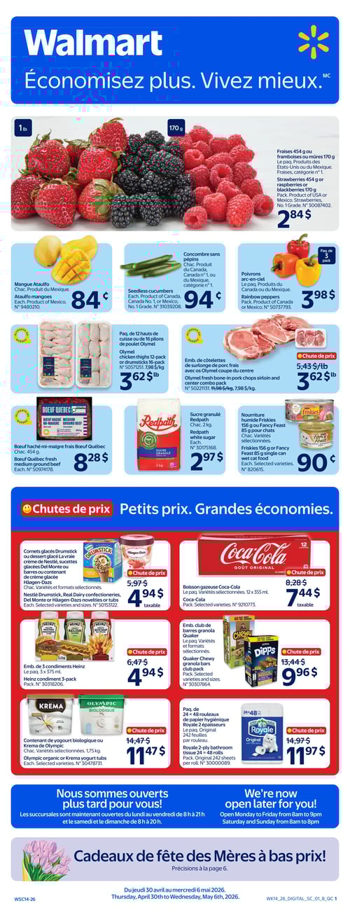 Circulaire Walmart - Page 1