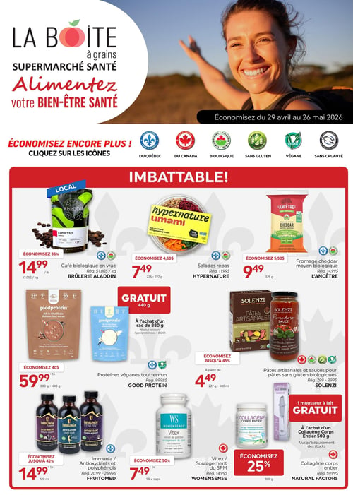 Circulaire La Boite à Grains - Page 1