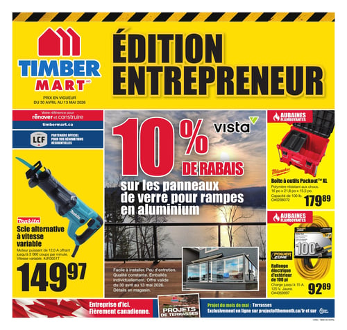 Circulaire Timber Mart - Page 1