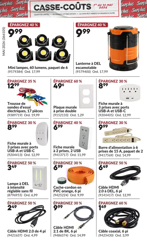 Circulaire Princess Auto - Casse-Coûts - Page 5