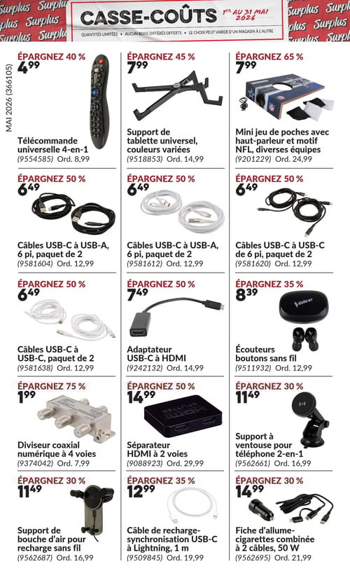Circulaire Princess Auto - Casse-Coûts - Page 6
