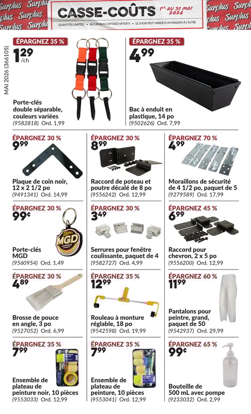 Circulaire Princess Auto - Casse-Coûts - Page 9