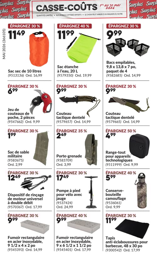 Circulaire Princess Auto - Casse-Coûts - Page 12