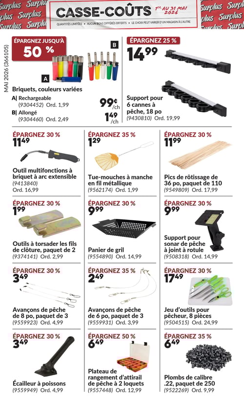 Circulaire Princess Auto - Casse-Coûts - Page 13