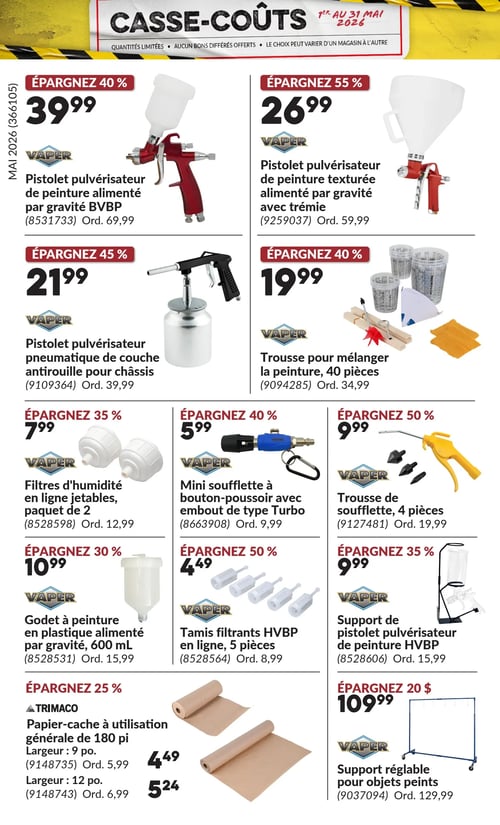 Circulaire Princess Auto - Casse-Coûts - Page 21